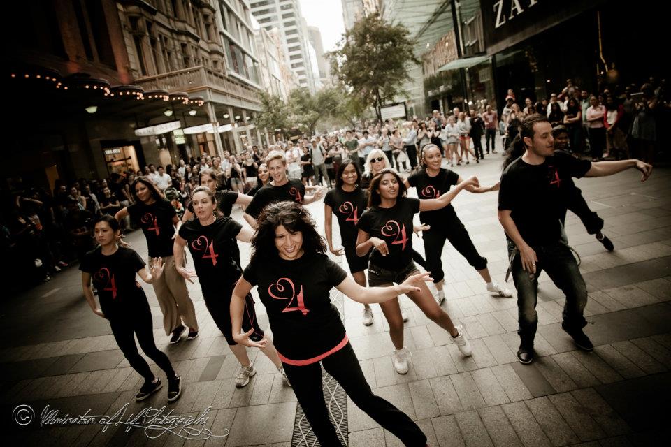 Tanya Hall - Hearts4heart Flashmob Fundraiser