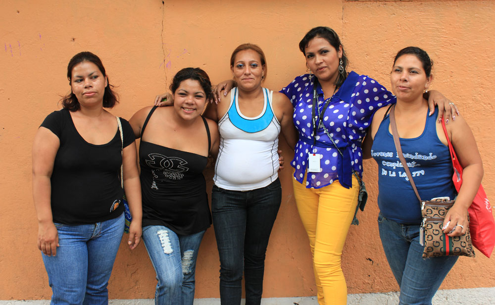 Some of the Las Golondrinas team