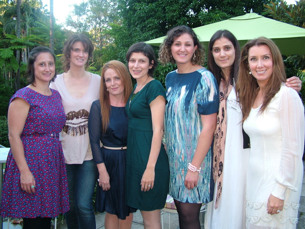 The Little Wonder committee at the 2013 High Tea – Renee Holsman, Jody Beddoes, Narelle Vakalaros, Leonie Kyriacou, Rebecca Morgan, Sarah Sattout and Olivia Nixon.