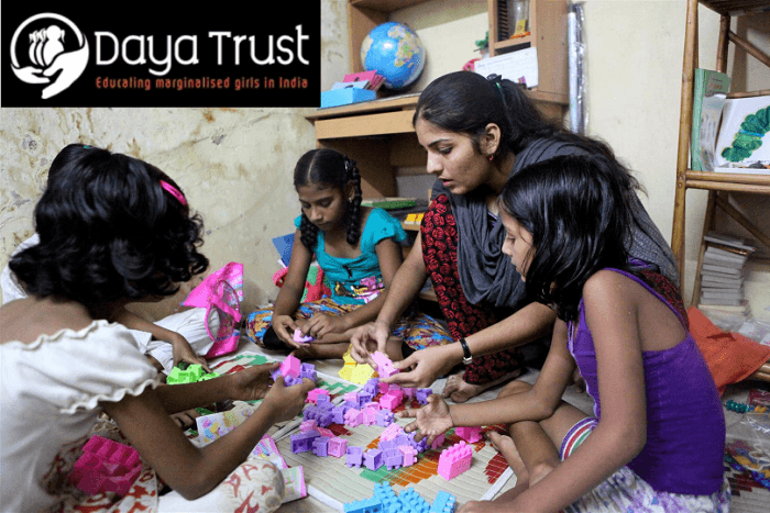 Aarti Naik and her students at the Girls Learning Centre in Mumbai which Daya Trust supports. You will have a unique opportunity to meet Aarti when we visit Mumbai and learn more about her incredible work.