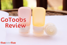 Review GoToobs Silicone Travel Bottles