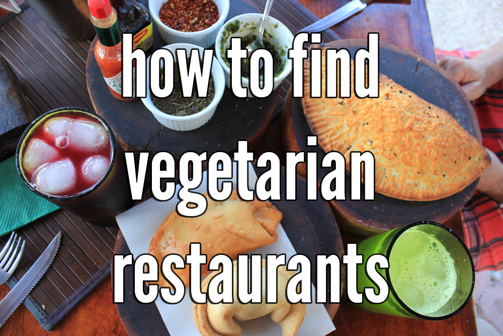 How to find vegetarian restaurants