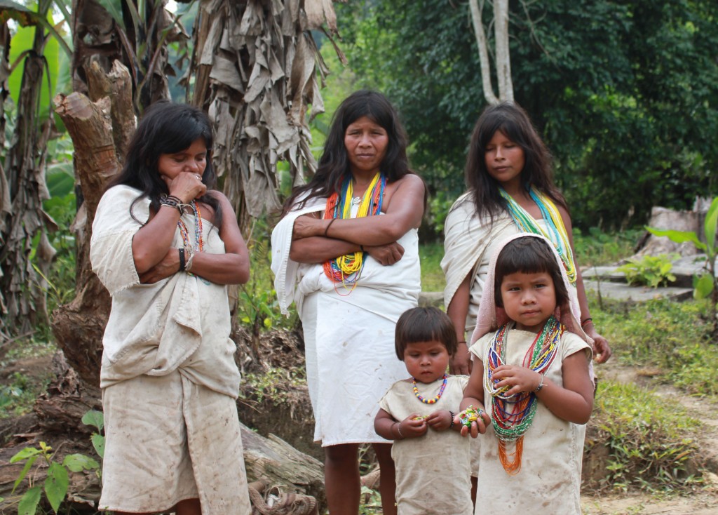 Kogi women and children, near the Lost City