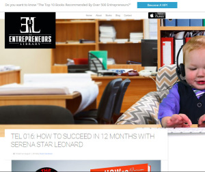 Entrepreneurs Library Podcast: How to Succeed in 12 Months