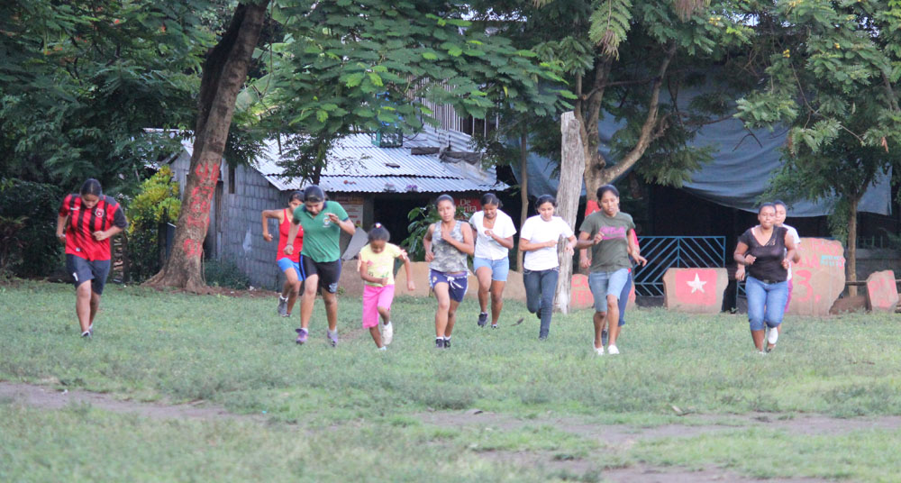 Girls football - women's rights