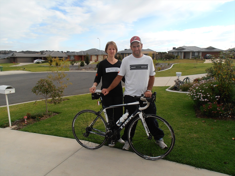 Matt and Wendy - Long Ride to Stop Poverty