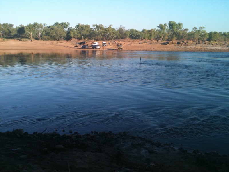 Holly-ann Martin - Crossing the Fitzroy River to Ngalapita