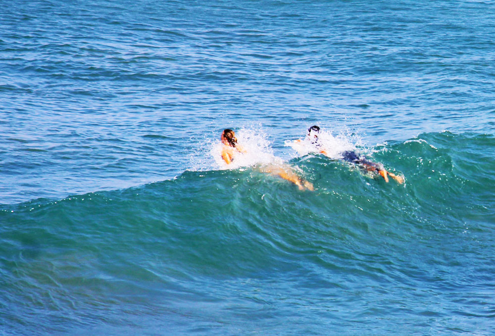 Surfing in Nicaragua