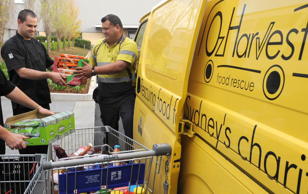 OzHarvest volunteer