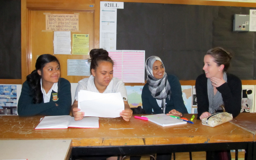 Tara-Lee Soysa with her students this year