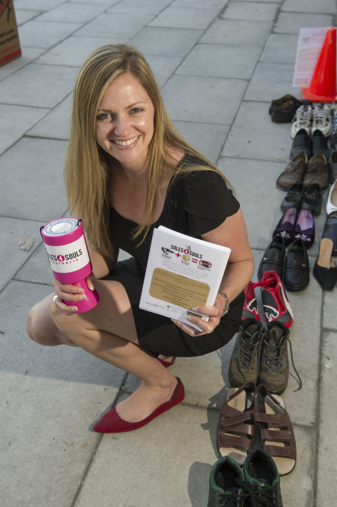 Dalice at Adelaide City Council / North Adelaide Community Centre - Pathways to a Good Life and shoe trail event