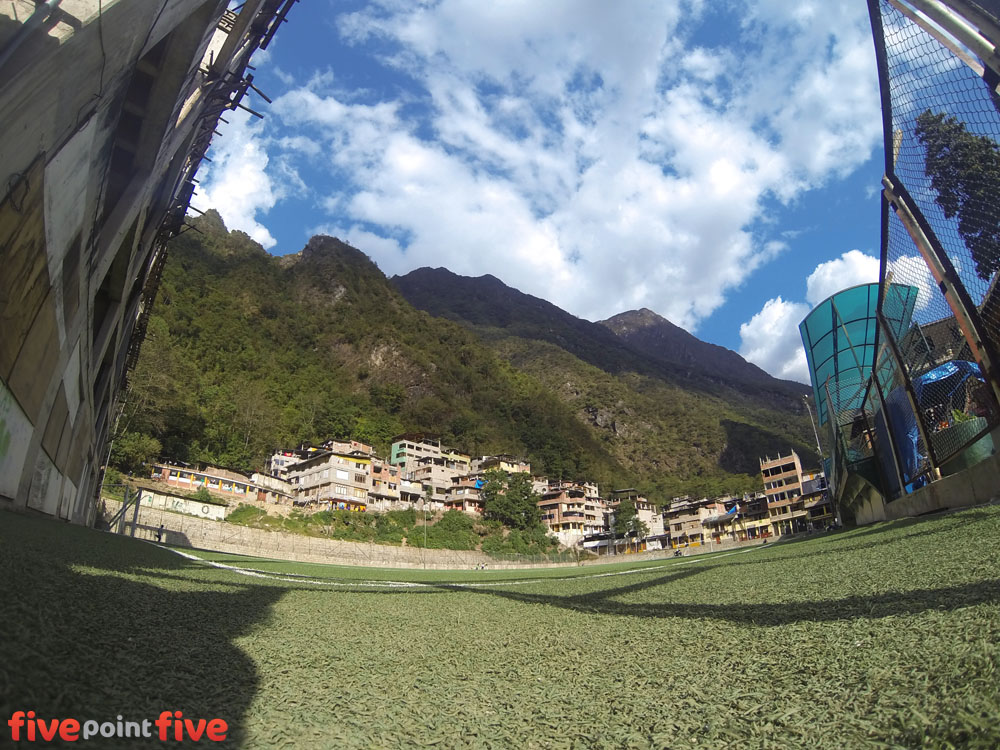 Football Pitch, Aguas Calientes,Peru