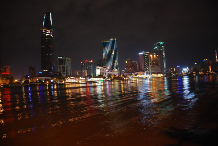 Saigon at night