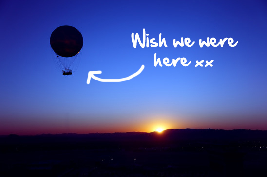 Sunrise balloon