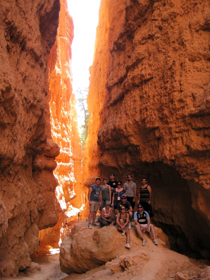 Tour Group Travel: Contiki Tour in Bryce Canyon