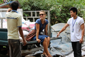 Nadia in Cambodia