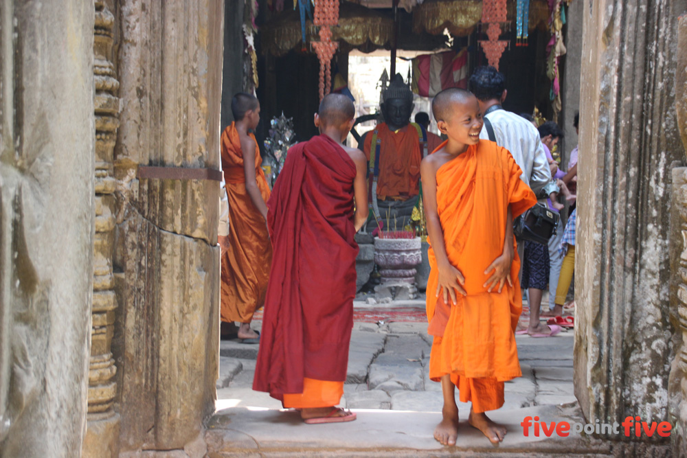 Little monks, Siem Reap Cambodia