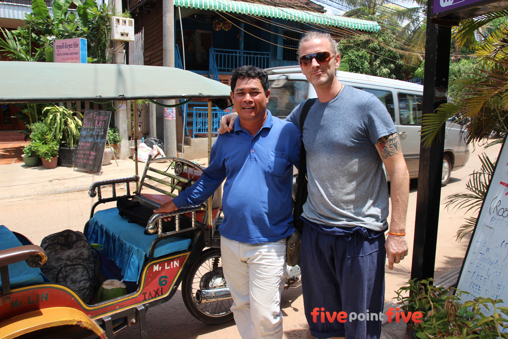 Mr Lin - Tuk Tuk Driver Siem Reap