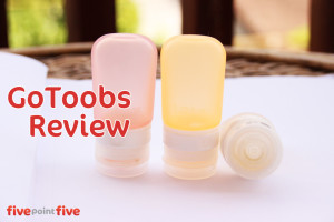 Review GoToobs Silicone Travel Bottles